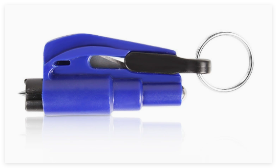 Mini Car Window Breaker Keychain Emergency Escape Tool