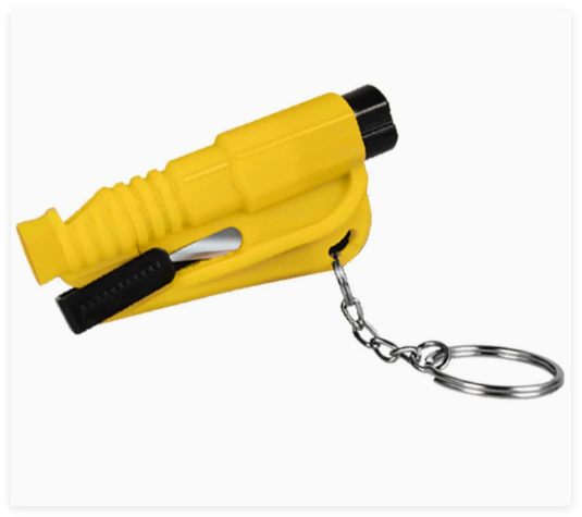 Mini Car Window Breaker Keychain Emergency Escape Tool