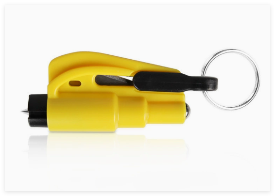 Mini Car Window Breaker Keychain Emergency Escape Tool