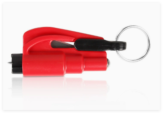 Mini Car Window Breaker Keychain Emergency Escape Tool