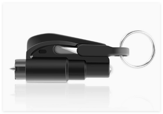 Mini Car Window Breaker Keychain Emergency Escape Tool