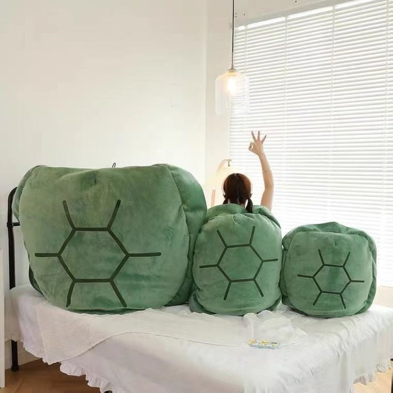 Turtle Power Shell Pillow for Comfortable and Fun Rest