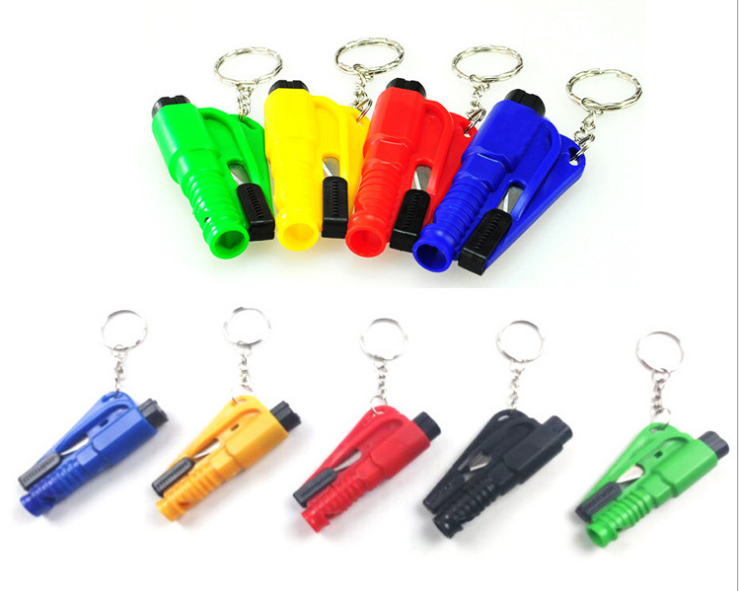 Mini Car Window Breaker Keychain Emergency Escape Tool