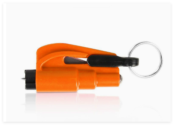 Mini Car Window Breaker Keychain Emergency Escape Tool