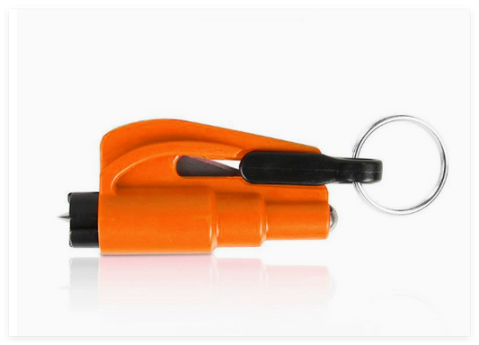 Mini Car Window Breaker Keychain Emergency Escape Tool