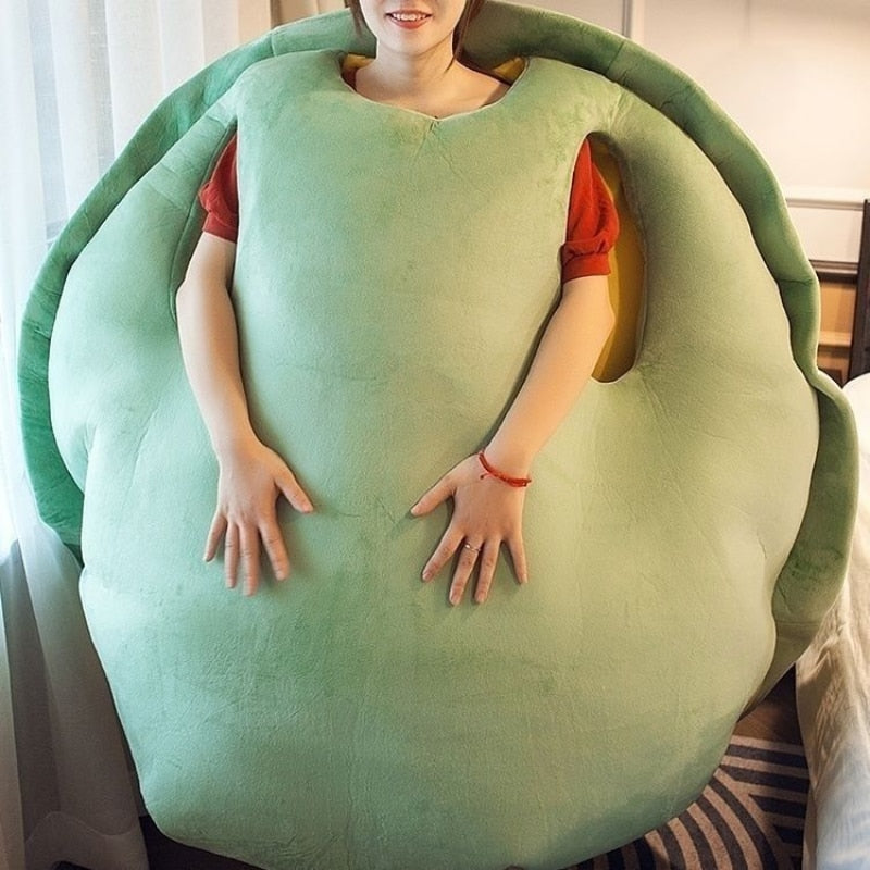 Turtle Power Shell Pillow for Comfortable and Fun Rest