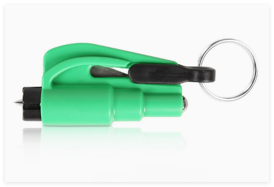 Mini Car Window Breaker Keychain Emergency Escape Tool